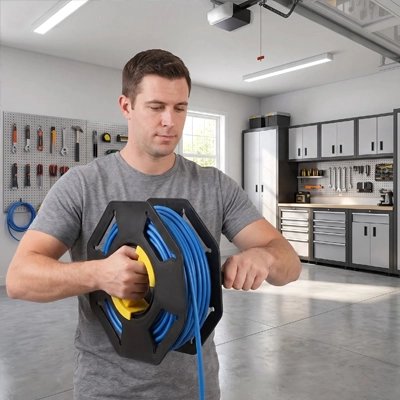 Enrouleur cable electrique confortable