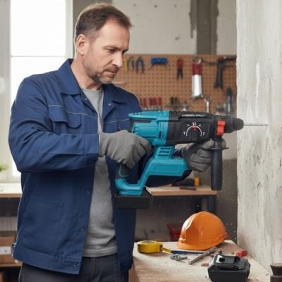 Marteau perforateur sécuritaire