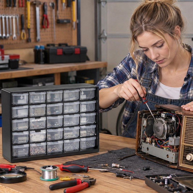 Organiseur visserie fonctionnel