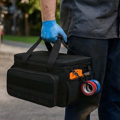 Sac a outils fond rigide